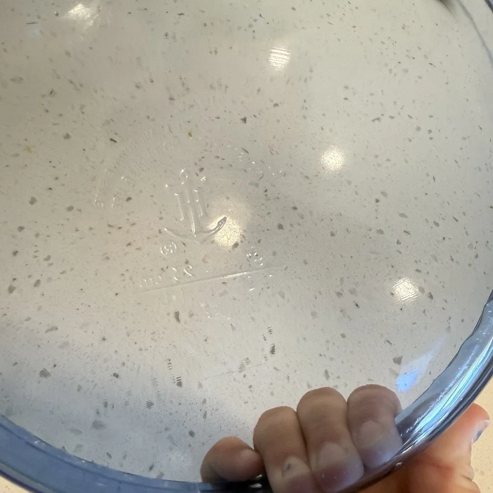 Vintage Anchor Hocking Sapphire Blue 9 Inch Glass Pie Plate Round Baker USA